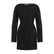 Elegante Zwarte Jurk voor Vrouwen Jacquemus , Black , Dames