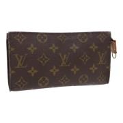 Pre-owned Canvas pouches Louis Vuitton Vintage , Brown , Dames