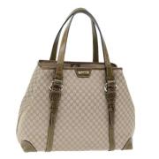 Pre-owned Canvas shoulder-bags Celine Vintage , Beige , Dames