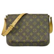 Pre-owned Canvas louis-vuitton-bags Louis Vuitton Vintage , Brown , Da...