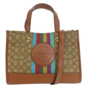 Pre-owned Canvas totes Coach Pre-owned , Multicolor , Dames