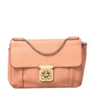 Pre-owned Leather shoulder-bags Chloé Pre-owned , Orange , Dames