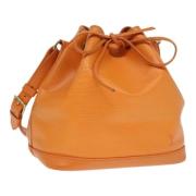 Pre-owned Leather louis-vuitton-bags Louis Vuitton Vintage , Orange , ...