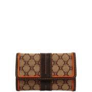 Pre-owned Fabric key-holders Celine Vintage , Brown , Dames