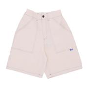 Gestructureerde Stof Herenshorts Usual , Beige , Heren