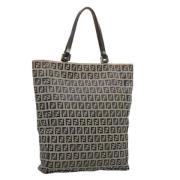 Pre-owned Canvas totes Fendi Vintage , Brown , Dames