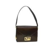 Pre-owned Leather celine-bags Celine Vintage , Brown , Dames