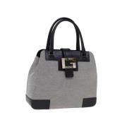 Pre-owned Cotton handbags Gucci Vintage , Gray , Dames