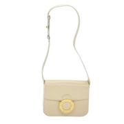 Pre-owned Leather celine-bags Celine Vintage , Beige , Dames