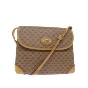 Pre-owned Canvas gucci-bags Gucci Vintage , Beige , Dames