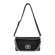 Schoudertas BB Soft Medium Balenciaga , Black , Dames