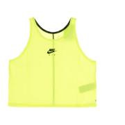 Donna Air Tank in Volt/Zwart Nike , Green , Dames