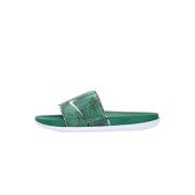 Groene Slide Sandalen Licht Comfortabel Nike , Green , Heren