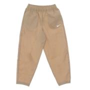 Essentiële Geweven Hoge Taille Broek Nike , Brown , Dames