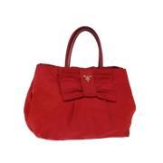 Pre-owned Nylon prada-bags Prada Vintage , Red , Dames