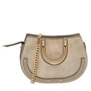 Pre-owned Leather handbags Chloé Pre-owned , Gray , Dames