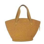 Pre-owned Leather louis-vuitton-bags Louis Vuitton Vintage , Yellow , ...