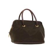 Pre-owned Nylon handbags Celine Vintage , Brown , Dames