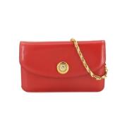 Pre-owned Leather celine-bags Celine Vintage , Red , Dames