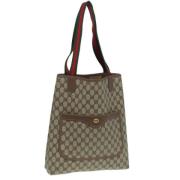 Pre-owned Leather gucci-bags Gucci Vintage , Brown , Dames