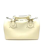 Pre-owned Leather shoulder-bags Chloé Pre-owned , White , Dames