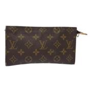 Pre-owned Canvas pouches Louis Vuitton Vintage , Brown , Dames