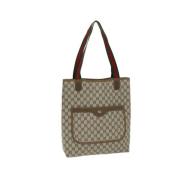 Pre-owned Canvas gucci-bags Gucci Vintage , Beige , Dames