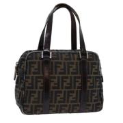 Pre-owned Canvas fendi-bags Fendi Vintage , Brown , Dames