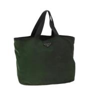 Pre-owned Nylon prada-bags Prada Vintage , Green , Dames