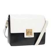 Pre-owned Leather celine-bags Celine Vintage , White , Dames