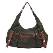 Pre-owned Leather shoulder-bags Givenchy Pre-owned , Green , Dames