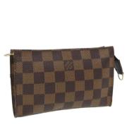 Pre-owned Canvas pouches Louis Vuitton Vintage , Brown , Dames