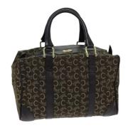 Pre-owned Canvas celine-bags Celine Vintage , Brown , Dames