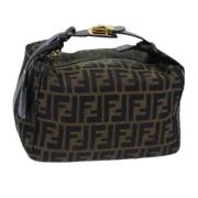 Pre-owned Canvas fendi-bags Fendi Vintage , Brown , Dames