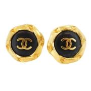 Pre-owned Metal chanel-jewelry Chanel Vintage , Yellow , Dames