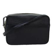 Pre-owned Leather louis-vuitton-bags Louis Vuitton Vintage , Black , D...