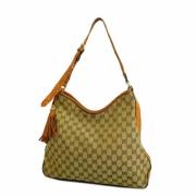 Pre-owned Canvas gucci-bags Gucci Vintage , Brown , Dames