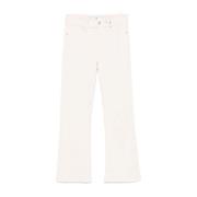 Witte Jeans voor Vrouwen Aw24 7 For All Mankind , White , Dames