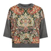 Zwarte Topwear voor Vrouwen Aw24 Etro , Multicolor , Dames