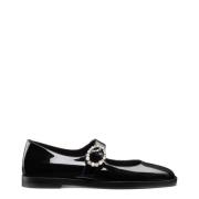 Loralei Crystal Mary Jane Stuart Weitzman , Black , Dames