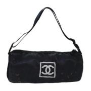 Pre-owned Fabric chanel-bags Chanel Vintage , Black , Dames