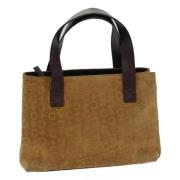 Pre-owned Canvas celine-bags Celine Vintage , Beige , Dames