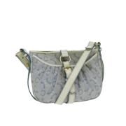 Pre-owned Canvas celine-bags Celine Vintage , Blue , Dames