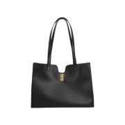 Pre-owned Leather celine-bags Celine Vintage , Black , Dames