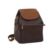 Pre-owned Leather backpacks Celine Vintage , Brown , Dames