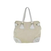 Pre-owned Canvas prada-bags Prada Vintage , Beige , Dames