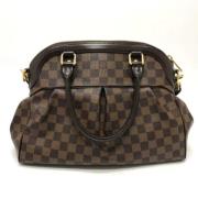 Pre-owned Fabric louis-vuitton-bags Louis Vuitton Vintage , Brown , Da...