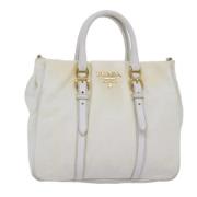 Pre-owned Nylon prada-bags Prada Vintage , Beige , Dames