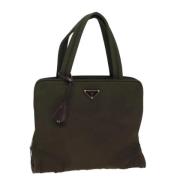 Pre-owned Nylon prada-bags Prada Vintage , Green , Dames