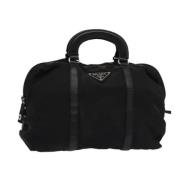 Pre-owned Nylon prada-bags Prada Vintage , Black , Dames